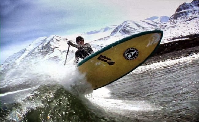 Surfing in Iceland