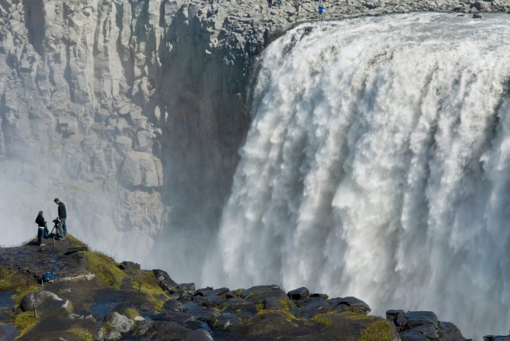 Dettifoss Popular waterfalls in the north of Iceland